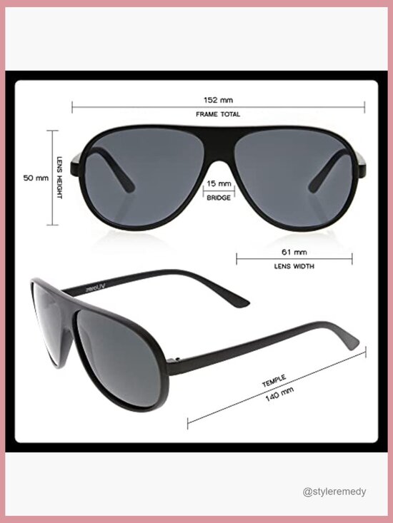 Retro Aviator Sunglasses, UV400 Blue Blocker, Polarized Lens main image 4